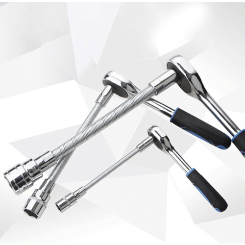 Flexible Drill Extension Rod With Magnetic Closure For Tight Spaces, Workshop Accessory 1