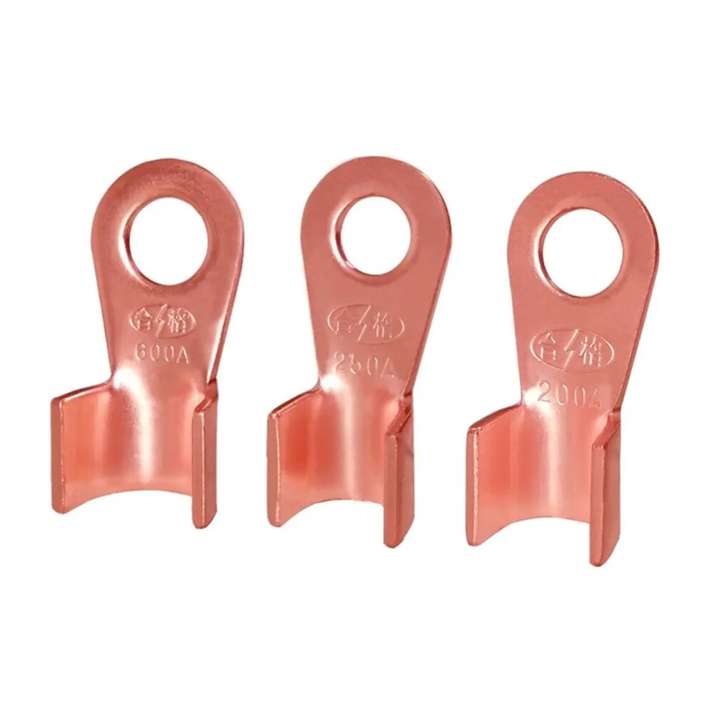 Ot Wire Nose Terminal 10Pcs Pack Copper Ot Lug Ring Crimp 10A80a 1.516Mm2 Bolt Hole Kit Ot20a 9382693128300