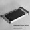 Durable Bathroom Wall Phone Shelf Thick 185x90mm Brushed Wall Mount Accessory 8