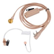 Auriculares con micrófono sensible para radios Motorola, auricular con tubo acústico, tamaño grande, PTT, entornos ruidosos, manos libres, cable