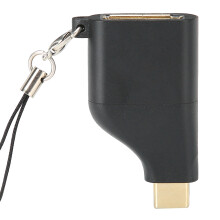 Projekt breloka, podróżny adapter, Plug-and-Play, męski na żeński adapter HDMI, obsługa rozdzielczości 8K, złącze męskie USB-C, lekki,