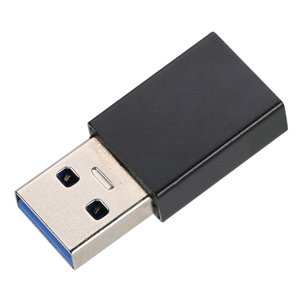 High Speed Data Transfer Usb C To Usb 3.0 Charge Adapter 10Gbps Data Transfer Plug And Play Reversible Design Support External Usb Device Right Angled 9012494949124