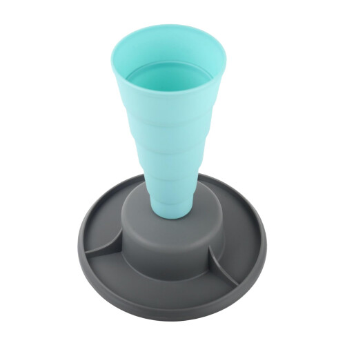 Adjustable Piping Bag Holder Stand with Foldable Design for Cake Decorating and Baking