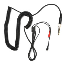 Premium Materials Ofc Copper Wire Replacement Cable Compatible With Sennheiser Noise Reduction Technology Twisted Pair Design Transparent Sound