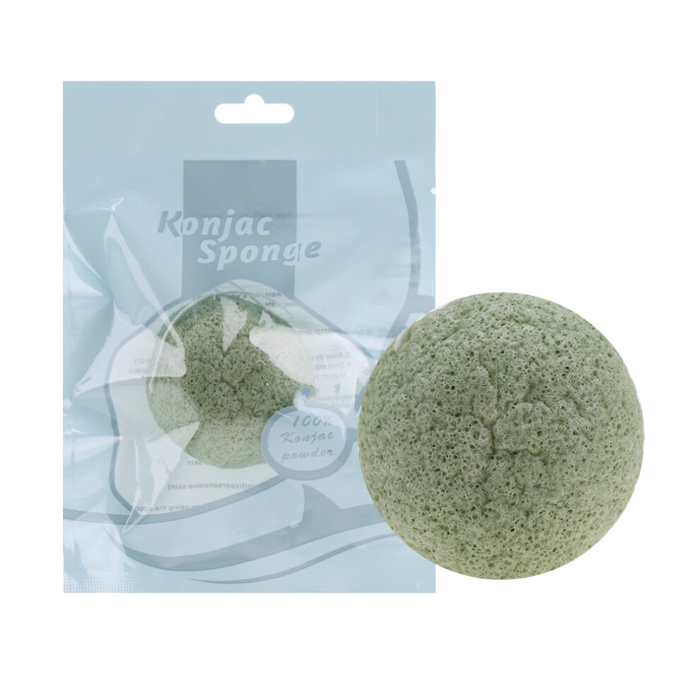 Biodegradable Body Sponge Eco-Friendly Exfoliation Konjac Root Skincare Sponge PH-Balanced Skincare Tool Natural Luxury Facial Exfoliator Gentle Clea