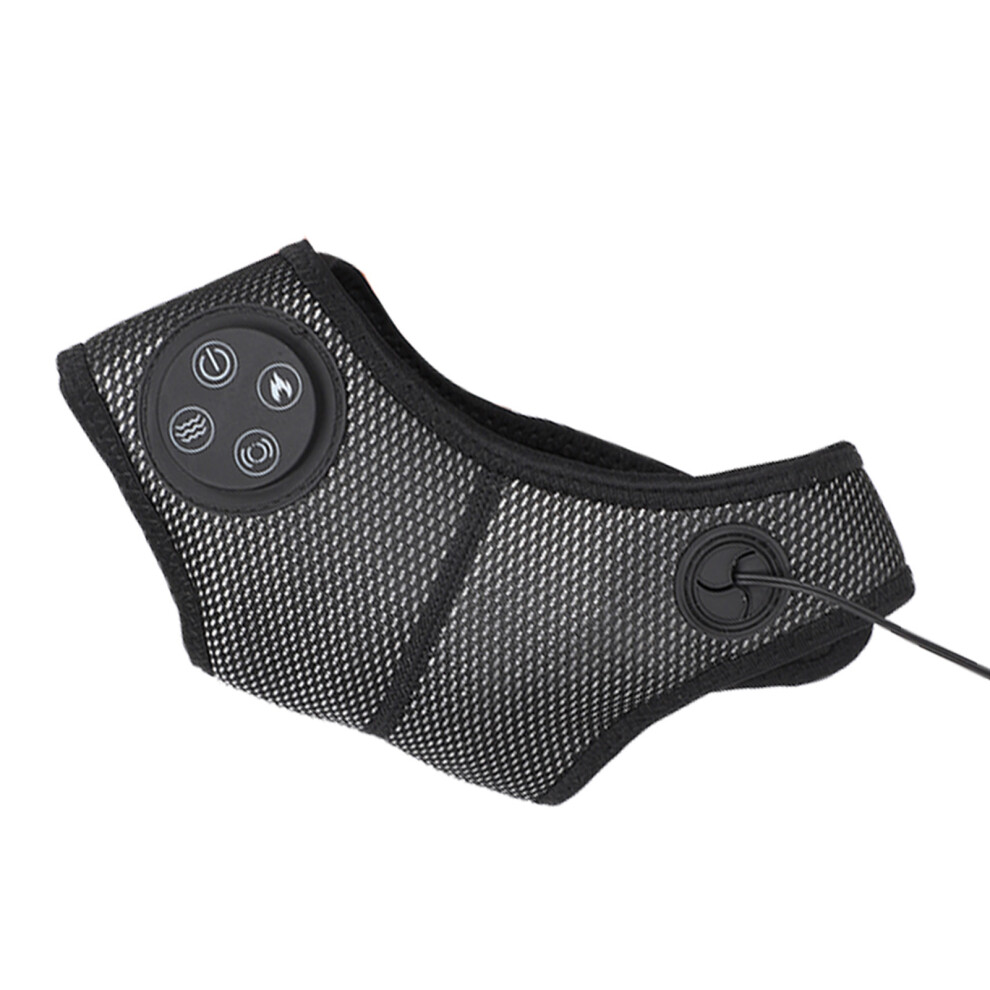 Electric Foot Ankle Massager Vibration Heating Foot Acupuncture Points Massage