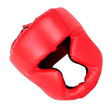 Boxing Headgear For Kids Red Youth Size Boys And Girls Protective Training Gear
