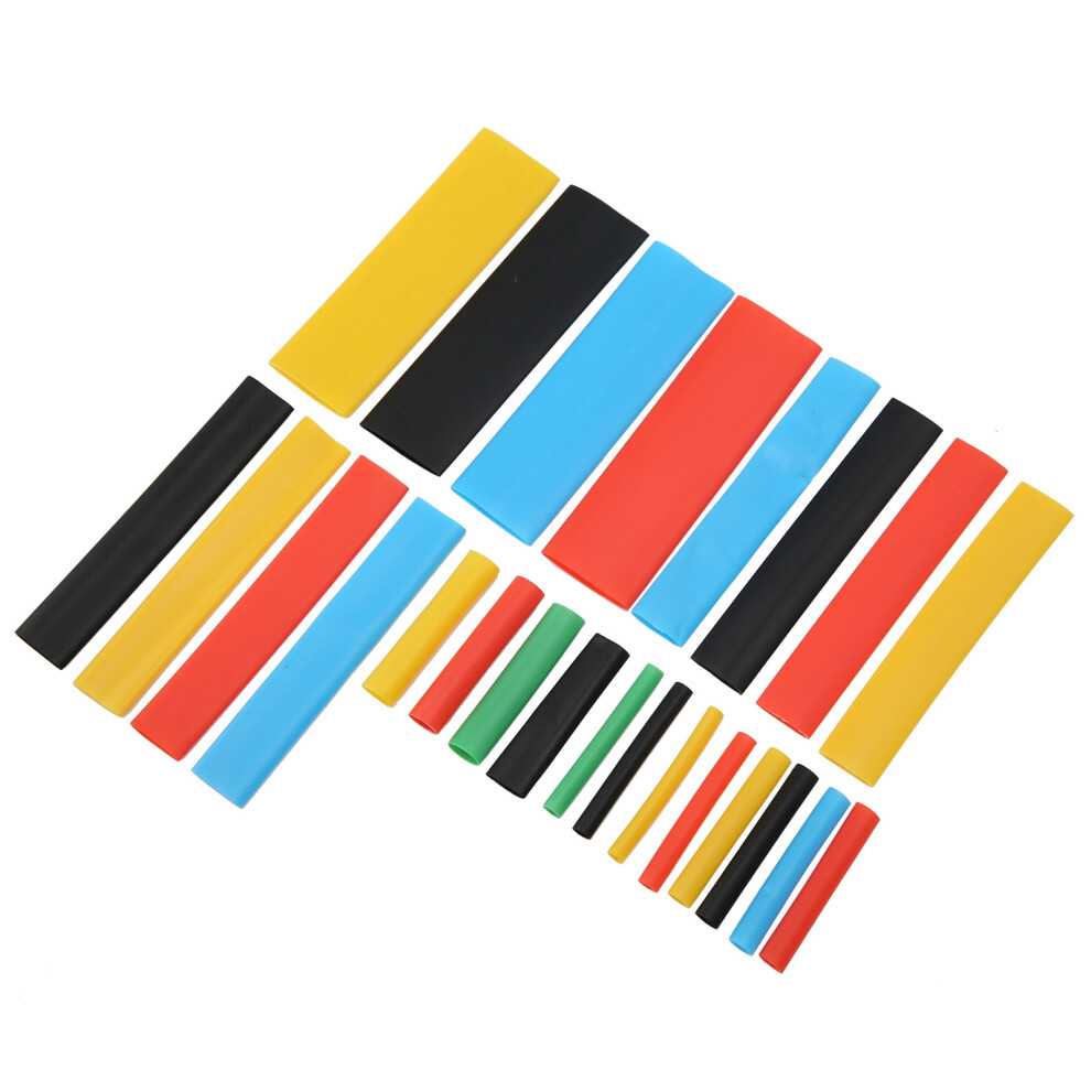 Assorted Colour Heat Shrink Tube 328Pcs Polyolefin Cable Sleeves 2:1 Shrink Kit 4691378871642