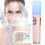 Ατμομάγειρας προσώπου Cool Mist Nano Facial Mix με ευρεία εφαρμογή και οπτική δεξαμενή 2