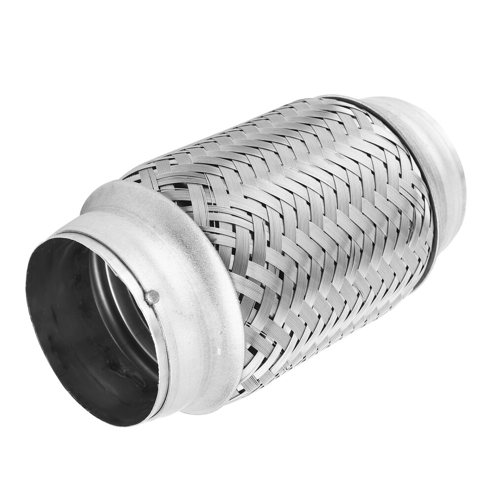 Universal 2.5X6in Stainless Steel Exhaust Flex Pipe Corrugated Joint Tube 9491378872602