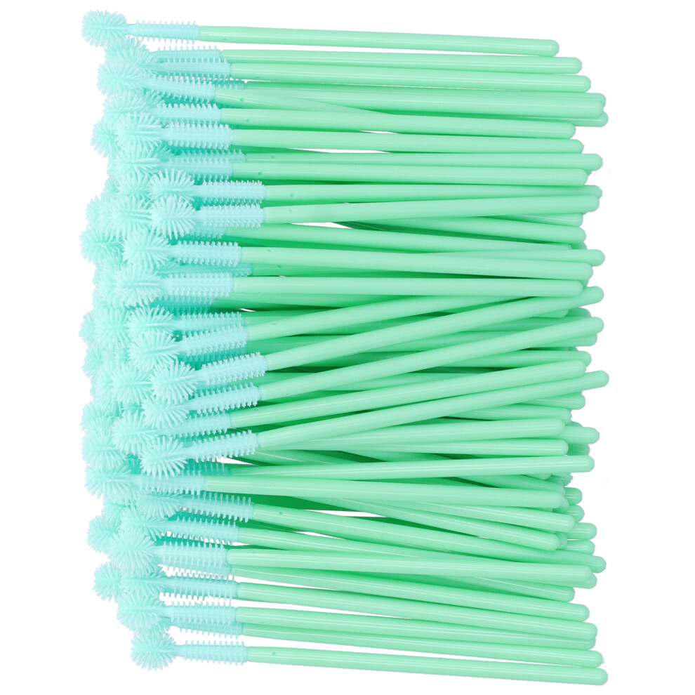 100PCS Silicone Eyelash & Eyebrow Makeup Brushes Ball Shape