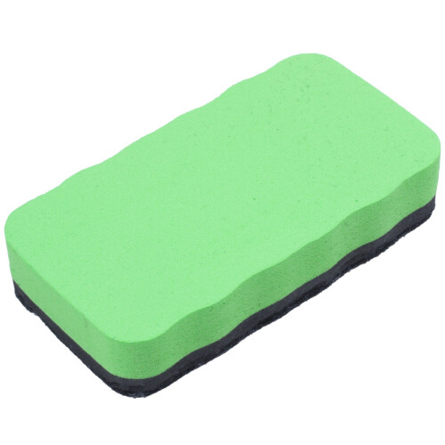 2X Magnetic White Board Dry Wipe Drywipe Cleaner Eraser 1