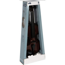 Violino para crianças - HANDELSHAUS LEGLER - Pé pequeno 7027 - Plástico com aspecto de madeira - Arco preto