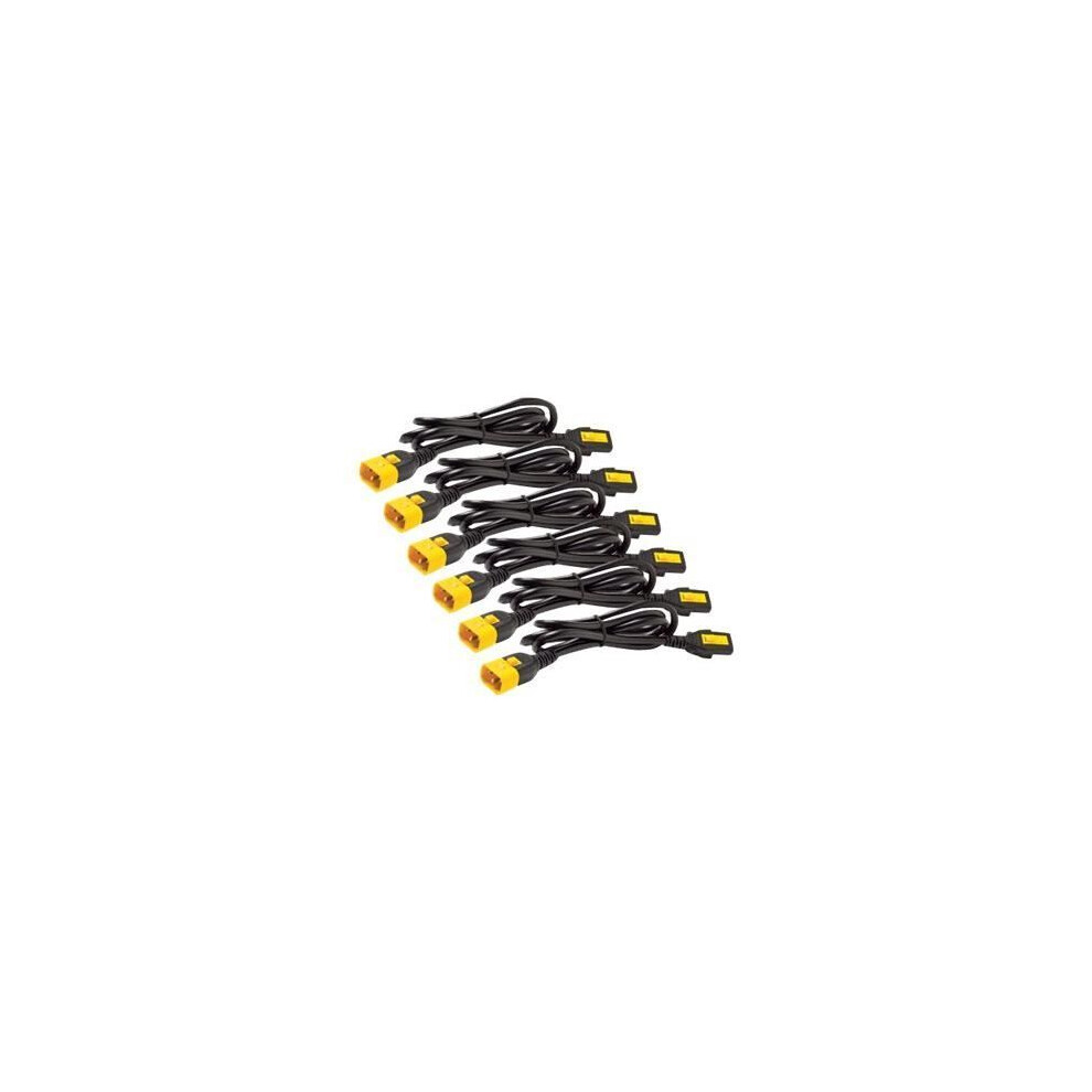 Apc Power Cord Kit (6 Ea) Locking C13 - C14 10A 0.6M 731304296454
