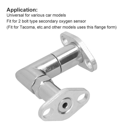 Universal M18x1.5 Oxygen Sensor Spacer Adapter 90 for Tacoma 2