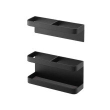 Magnetiskt Förvaringsställ för Paraplystativ Förvaringshållare Höjdjusterbart Förvaringsställ Paraply Organizer Svart