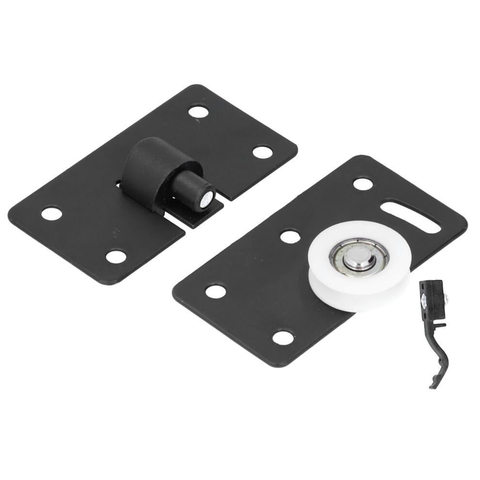 Premium Grooved Wheel Sliding Door Hardware - Fits Wardrobe Closet Furniture 5001378879422