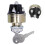 Universal Ignition Switch Lock Barrel Kit KS6180 with 2 Keys, Metal Replacement 13