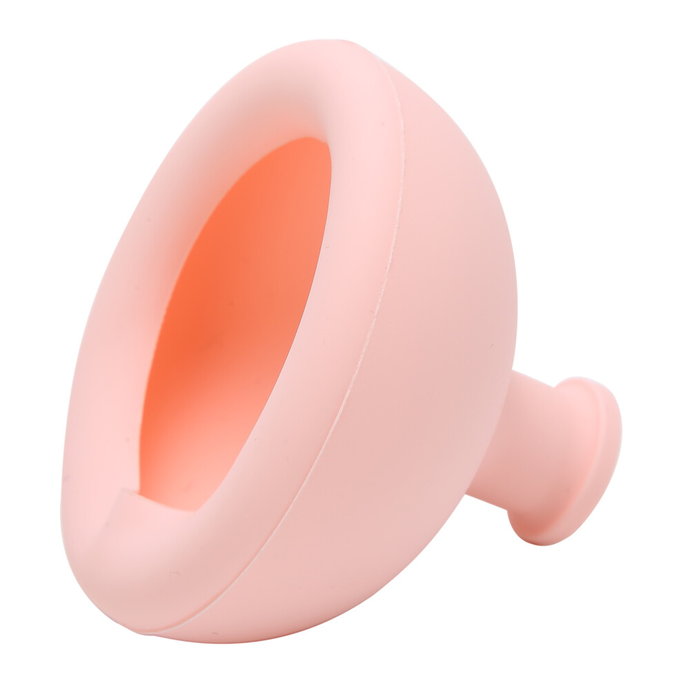 Pink Silicone Palm Sputum Cup 22X60x75mm Phlegm Helper