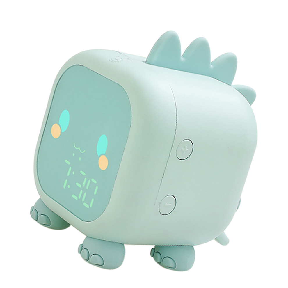 Kids Digital Alarm Clock Night 1500Mah Rechargeable, 6 Ringtones, Sleep Timer, /Blue/Green Light/Pink/Blue