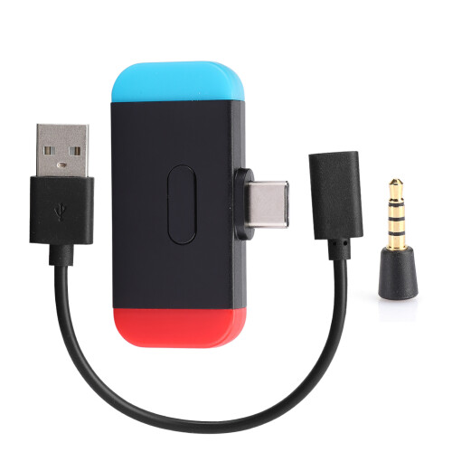 Ασύρματος πομπός ήχου για Nintendo Switch, προσαρμογέας Bluetooth χαμηλής καθυστέρησης με