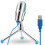 Μικρόφωνο USB Plug-Play, Συμπυκνωτικό μικρόφωνο ήχου ποιότητας στούντιο για podcasting, ροή, 2