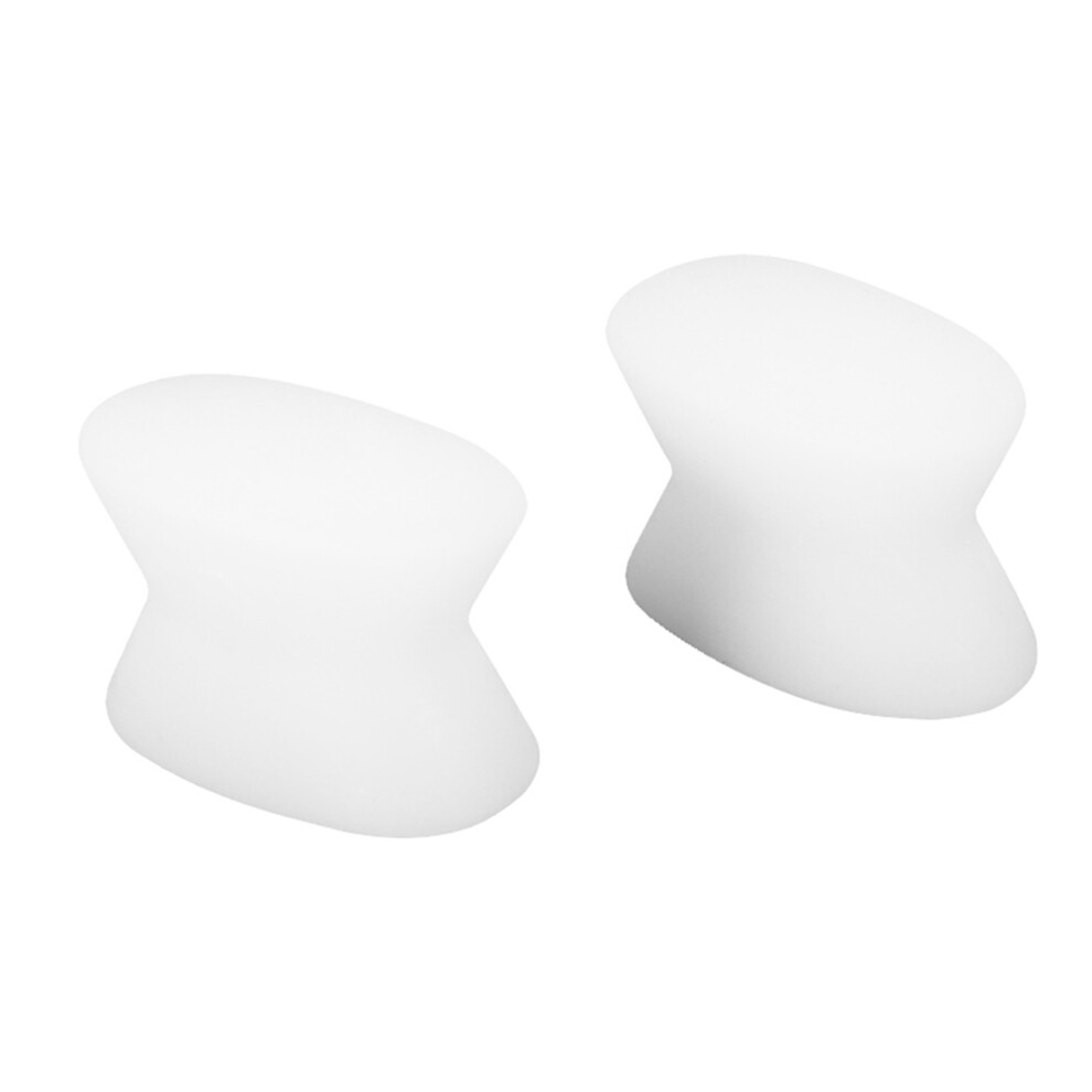 Silicone Toe Separator for Daily Use, Comfortable Loop Keeps Spacer in Place and Promotes Proper Toe Alignment for Bunion Sufferers, Soft and