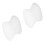 Silicone Toe Separator for Daily Use, Comfortable Loop Keeps Spacer in Place and Promotes Proper Toe Alignment for Bunion Sufferers, Soft and 8