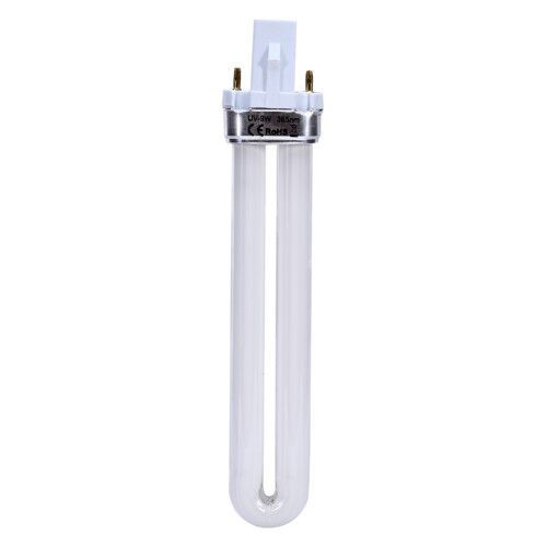 Λαμπτήρες ξήρανσης gel 9Watts σε σχήμα υ με λαμπτήρα UV φθορισμού, στεγνωτήρας νυχιών, 1