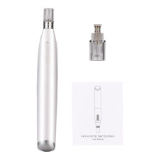 Microblading Tattoo Pen Needles, Disposable Permanent Makeup Pen With Sonic Vibration Healing And Adjustable Depth Blades For Acne Removal Freckle