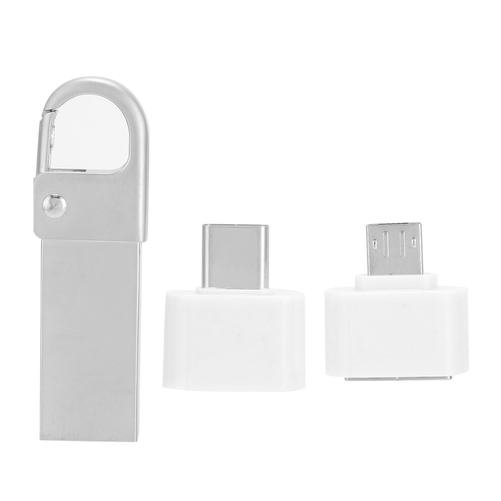 Otg Usb Card Reader Usb C To Sd Micro Sd Adapter Dual Slots High-Speed Data Transfer Wide Compatibility Simultaneous Reading And Writing Portable Desi 9012494100822