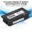 Battery Capacity Indicator, Voltage Meter with Switched Function Button, Accurate Battery Status Monitor for Home Office Use 8