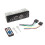 Car Audio Bluetooth Hands-Free Calling Wireless Remote Control Equalizer Presets FM Radio USB Fast Charging 1