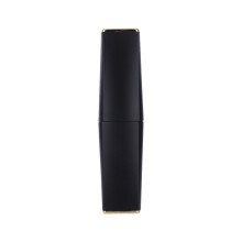 Tubetto per rossetto fatto in casa con chiusura magnetica nera brillante, porta rossetto in plastica dal design retrò, mini contenitori per rossetto