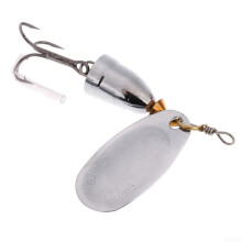 Rotating Metal Fishing Spoon Silver Finish Lure For Big Catches, Spoon Lure, Metal Fishing Tool