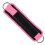Cable Machine Ankle Straps Pink Neoprene Double D-Ring Adjustable Fit 3