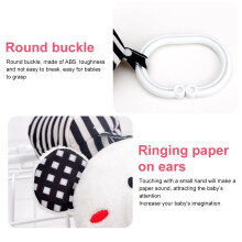 Infant Baby Crib & Car Seat Hanging Rattles Cute Cartoon Stroller Toy 15cm