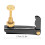 Fine Craft 4Pcs Black Violin Tuners Set for 3/4-4/4 Cello String Tool 6