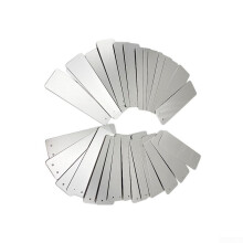 Aluminium Plant Labels DoubleSided Metal Labels Waterproof Tree ID Tag 50 Plant Labels and 100 Iron Wire