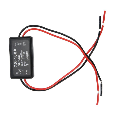 Plastic LED Flash Module GS-100A for Brake Lights Strobe Control 12-24VDC 1