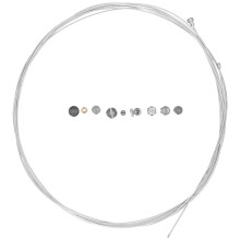 Universal 2m Steel Brake Cable for Motorcycles with 9 Repair Nipples Kit