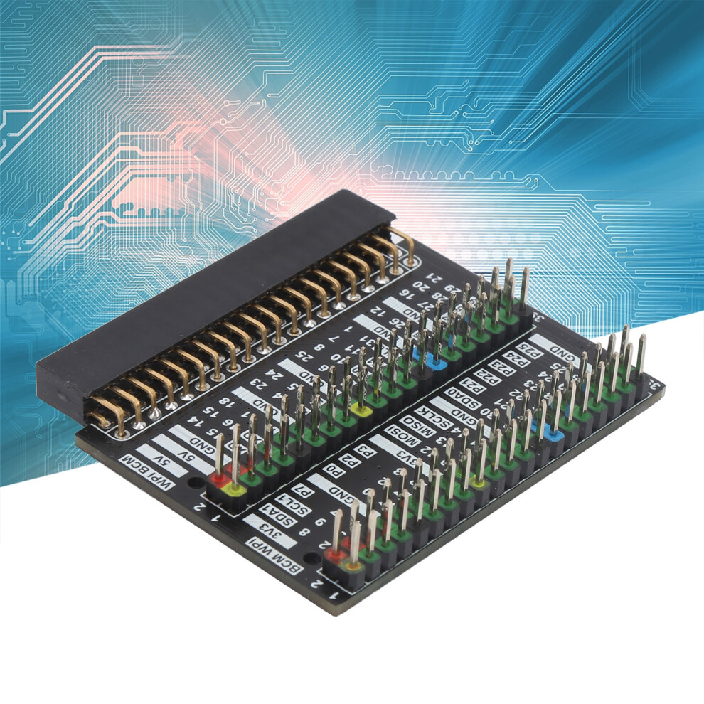 Gpio Expansion Board Dual Row Interface Adapter For Raspberry Pi 400 8451378894487