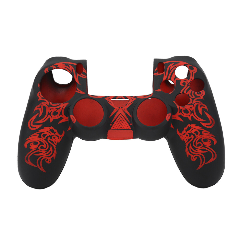 Protective Skin For Ps4 Controller, Comfortable Hands Feel With Easy To Insert And Remove Design, Soft Silicone Case Offering Full Coverage Protection 9012494810516