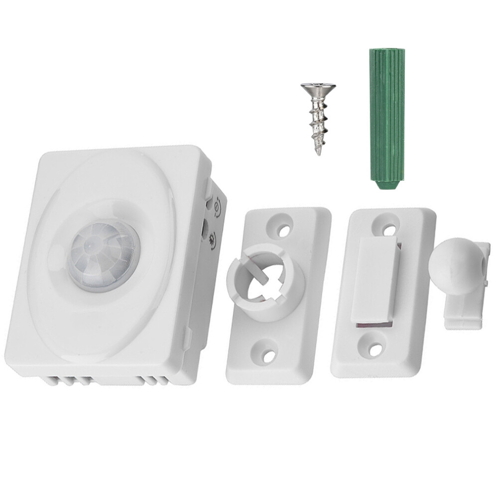 Motion Sensing Light Switch Featuring Infrared Pir Sensor And Light Sensitive Control, Adjustable Delay Motion Detector For Led Strip Lights With 9138057065688