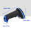 Fast Scanning Speed Barcode Scanner With High Recognition Ability, Plug And Play Functionality, Supports Wireless And Wired Connection, Durable And Er 8