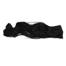 Extensiones de cabello con clip, ajustables, para toda la cabeza, onduladas, de fibra sintética resistente al calor, corona invisible, ligeras,