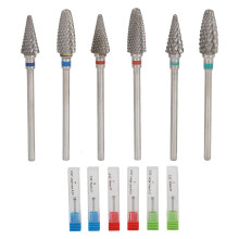 Hartmetall-Entfernerbits, höhenverstellbar, professionelles Nagelfräser-Set zur Entfernung von Gel- und Acrylnägeln, langlebige Nagelhautwerkzeuge