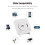 Πολυλειτουργικό CD Player με ραδιόφωνο FM, CD Player Bluetooth με στερεοφωνικό ήχο Hi-Fi, 6