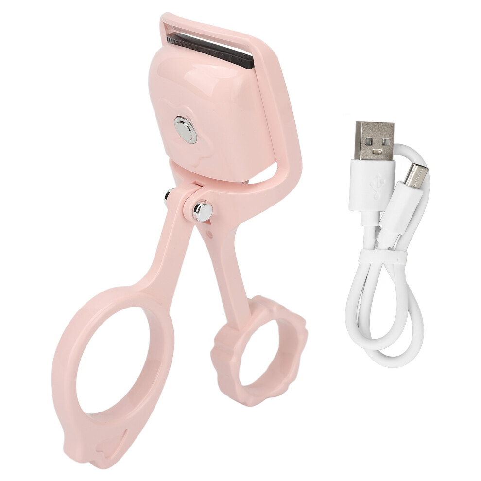 Heated Eyelash Curler with Advanced Heating Technology, Ergonomic Handle for Precision Control, Electric Eyelash Curler Featuring Dual Temperature Se