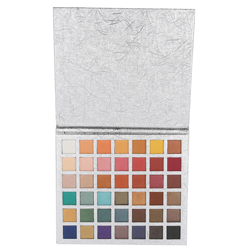 Παλέτα σκιών ματιών Buttery Soft Blending Matte Shimmer Metallic, υψηλής χρωστικής vegan, χωρίς χρήση